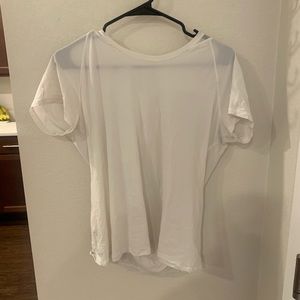 Lulu lemon white T-shirt